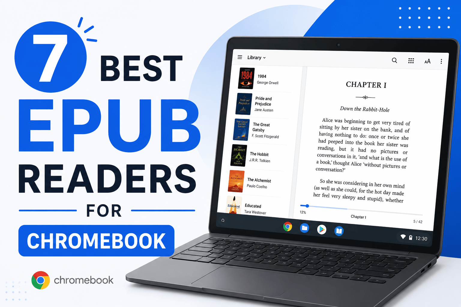 7 Best EPUB Readers for Chromebook in 2026 (Free & Paid)