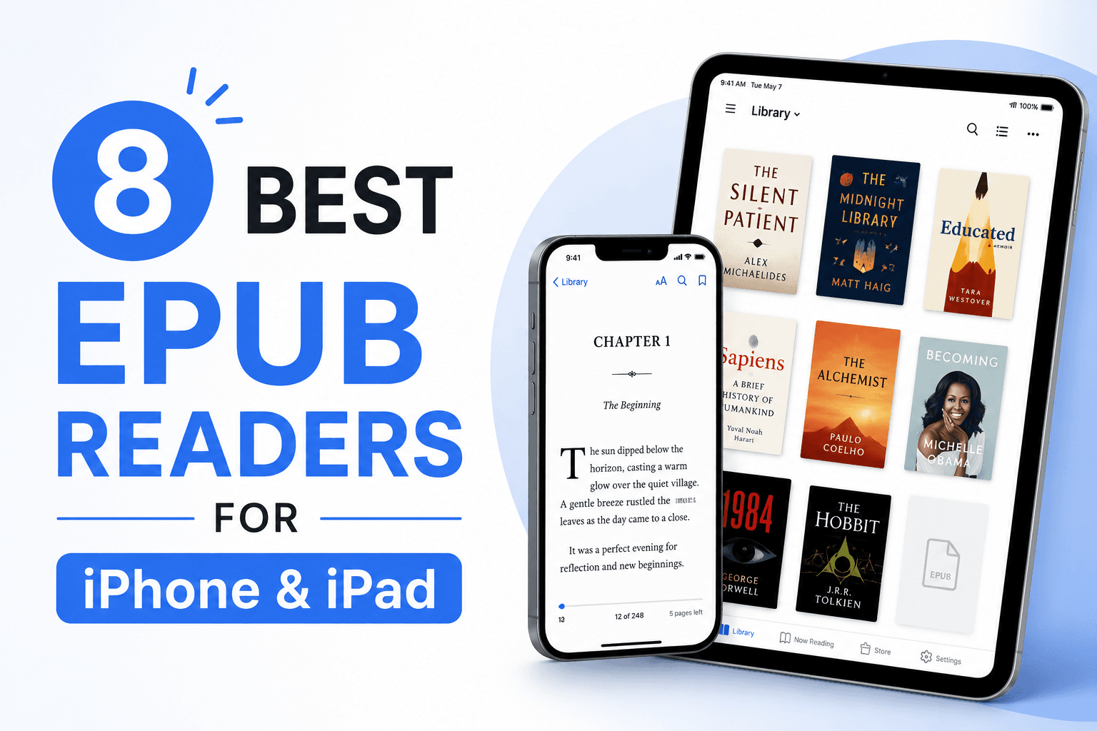 8 Best EPUB Readers for iPhone & iPad in 2026 (Free & Paid)