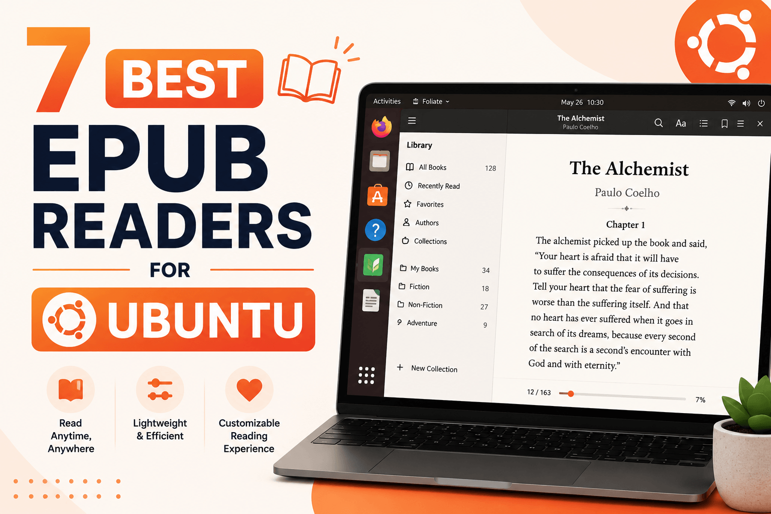 7 Best EPUB Readers for Ubuntu in 2026 (Free & Open Source)
