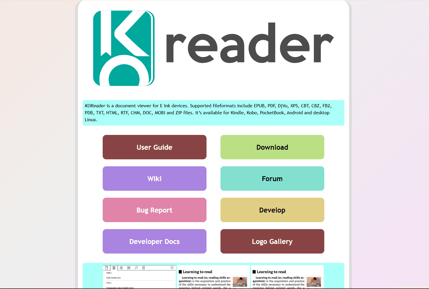 KOReader