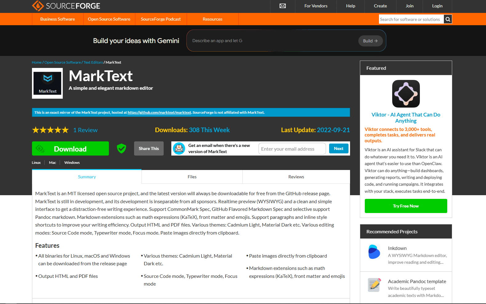 MarkText Editor