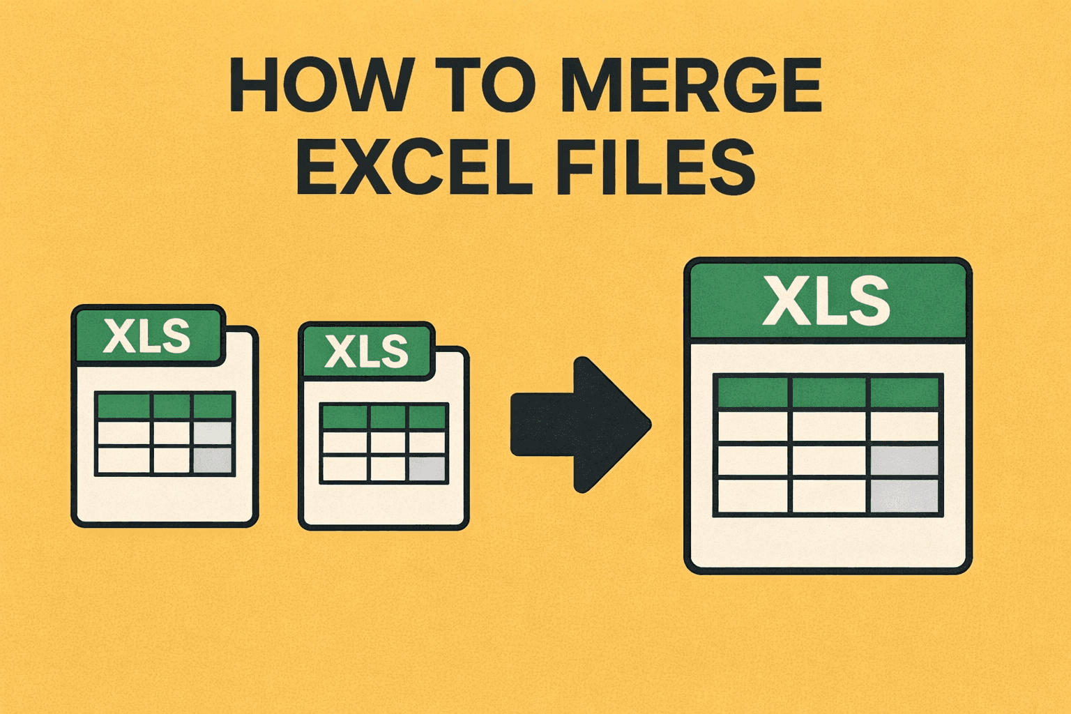 How to Merge Excel Files Online (XLS & XLSX): The Complete Guide