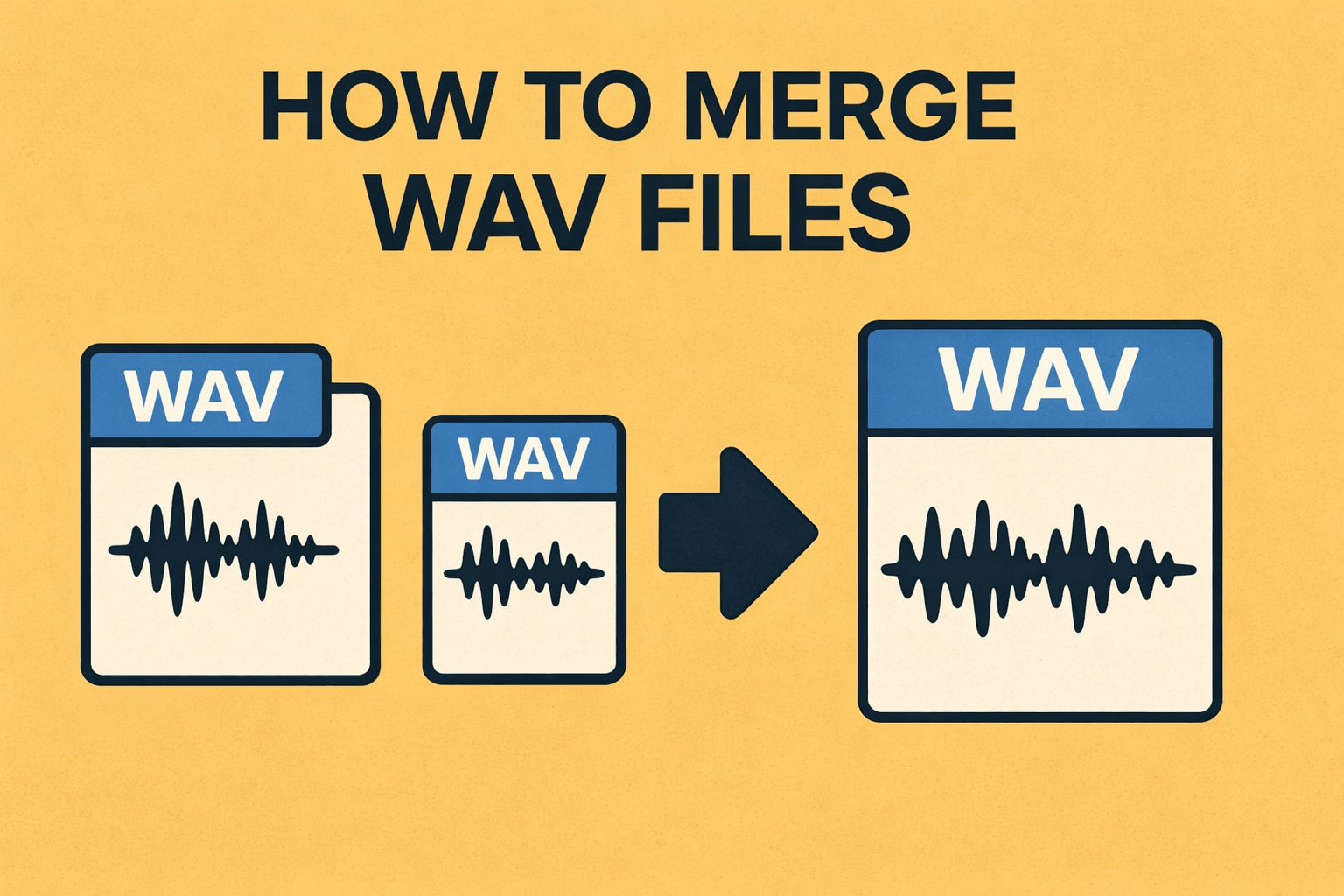 How to Merge WAV Files: Free Tool + Python + FFmpeg Guide (2026)