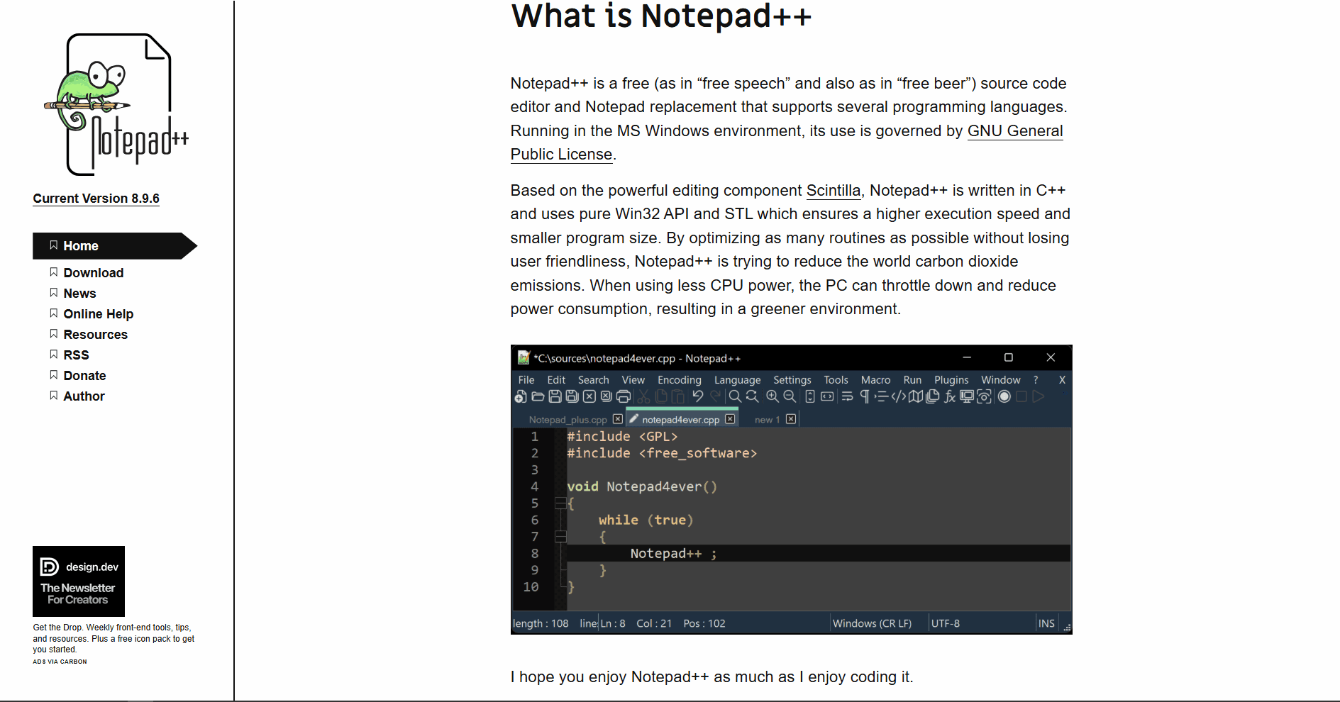Notepad</span> Markdown